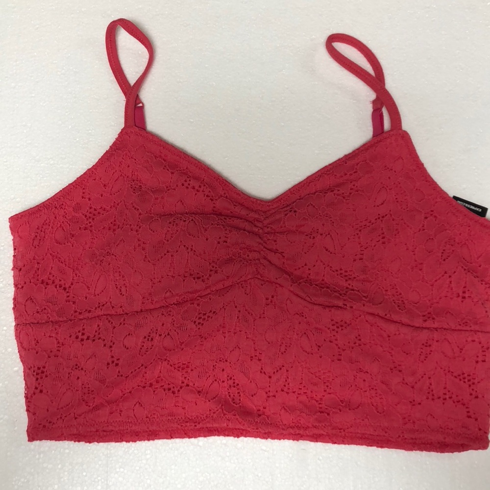 Hot pink bralette